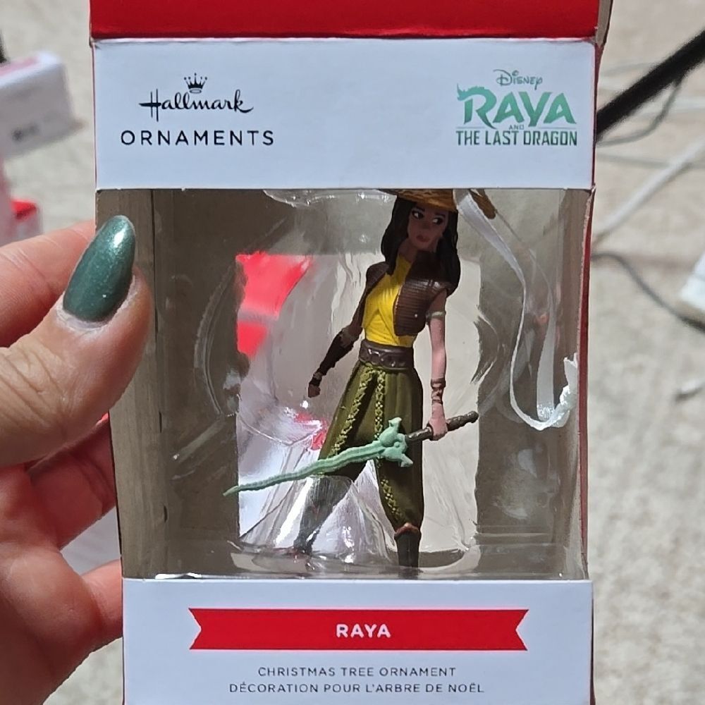 Hallmark Raya Christmas ornament